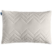 Подушка стьобана антиалергенна на блискавці Nordic Comfort+ Ideia сіра