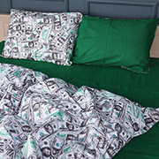 Наволочка 17-0589 Dollars бязь MirSon