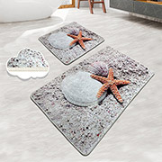 Набір килимків для ванної кімнати Starfish Djt Chilai Home