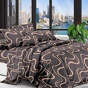 Постільна білизна Хвилі 600743 полікоттон Selena