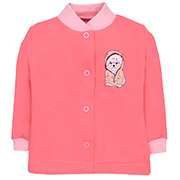 Кофта для дівчинки 0402302нуш футер Татошка рожевий