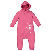 Комбінезон для дівчинки 1526334фук футер Татошка рожевий