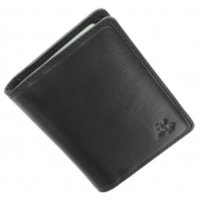 Кожаная кредитница-визитница с RFID Visconti TSC-40 Camper black