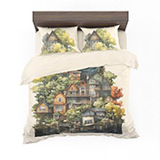 Постільна білизна з бязі Хатки Еко Home Line