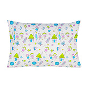 Наволочка з бязі Home Line Дівчата та хлопчики салатова