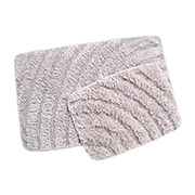 Набор ковриков в ванную комнату Porter Irya a-gri светло-серый