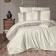 Постільна білизна Latina Lilac VIP Moonlight satin First choice