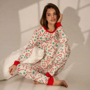 Піжама жіноча Новорічна Candy Cane German Volf 25126