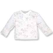 Розпашонка 0933253кур інтерлок Татошка молочний з принтом