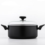 Каструля з кришкою 28 см Salto Silver 7л 830836 NOIS 830836