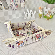 Гобеленова корзинка з великоднім малюнком LiMaSo EDEN1018B-KH
