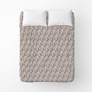 Простирадло бязеве Цвітіння трав Home Line сіро-ліловий