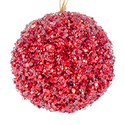 Елочное украшение Шар 9.5см Lefard 66-065