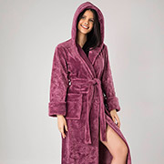 Халат жіночий NS-8655 Nusa murdum фіолетовий
