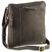 Чоловіча сумка на плече Visconti 15056 M Roy oil brown