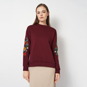 Світшот жіночий Магнолія Lesia бордовий