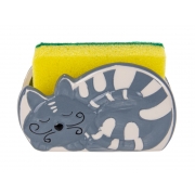 Підставка під губку 12,5х6х8см Котик Lefard 940-264