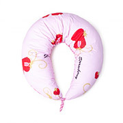 Подушка для вагітних та годування 8600 Print Line 17-0078 Kristina 50% Memory MirSon