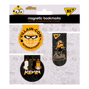 Закладки для книг магнітні 3 шт Minions Yes 707565