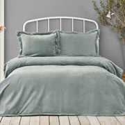 Покривало з наволочкою Gabriel mavi Karaca Home блакитний