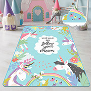 Килимок у дитячу кімнату Cute unicorn Chilai Home
