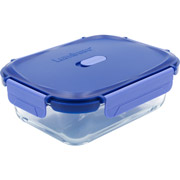 Контейнер прямокутний 370 мл. Pure Box Click Clack Luminarc X0088