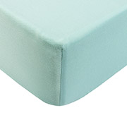 Простирадло Класик сатин на гумці Iris Home Готель ментоловий