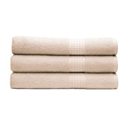 Рушник махровий Samur 360г SoundSleep кремовий - Фото №2