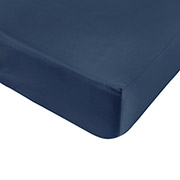 Простирадло на гумці Pure lacivert перкаль Penelope синє