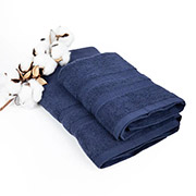 Рушник махровий Tender Touch Dark Blue ТЕП