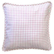 Наволочка декоративна Прованс Bella Рожева клітинка