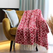 Плед бавовняний червоний SoundSleep Код Незламної Нації