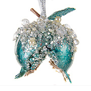 Елочное украшение Гранат 9см Lefard 66-169