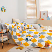 Підліткова постільна білизна Bella Villa сатин B-0277