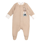 Комбінезон-чоловічок КБ122 байка Bembi G05-бежевий