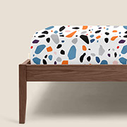 Простирадло на гумці Gemstones Cs1 ранфорс Cosas висота 20 см