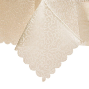 Скатертина водовідштовхувальна 140х180 cм Kornel KL-32 1 бежева