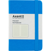 Книга записная клетка 95х140 мм 96 л Partner Axent 8301-07-a голубая