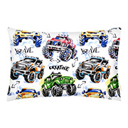 Дитяча наволочка Brave Cars ранфорс Cosas