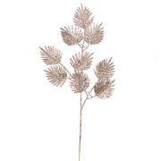 Ветка декоративная 81 см Пальма Yes! Fun 974116 золото глиттер