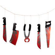 Гірлянда паперова фігурна 1.8 м 5 елементів Хелловін Інструменти Yes! Fun 974373