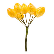 Лимон искусственный 1.7 см 9 шт в пучке Yes! Fun 974149 желтый, глянец