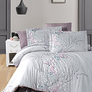 Постільна білизна Wisteria Lilac сатин-люкс First choice