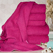 Рушник махровий ЯР-350 Ярослав малиновий