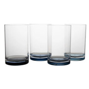 Набор стаканов 4 шт Water Glass Colour Sky 6910181 Gimex DAS302011