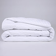 Одеяло летнее шерстяное 187 Color Fun Line 17-0605 Stripe White MirSon