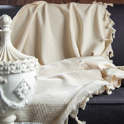 Плед бавовняний Decon Lefard натурель