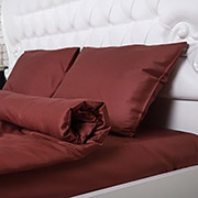 Простирадло 00-0237 Marsala Active сатин однотонний Nostra