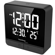 Часы настольные WT375 Black Technoline DAS302469