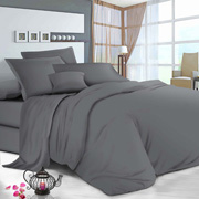 Простирадло на гумці Manner Grey SoundSleep бязь